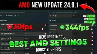 AMD Software Adrenalin Edition 24.9.1  | AMD New Update 24.9.1 | Best AMD Settings For Gaming