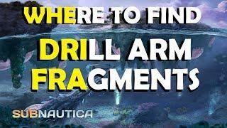 Subnautica Where to find the Drill Arm