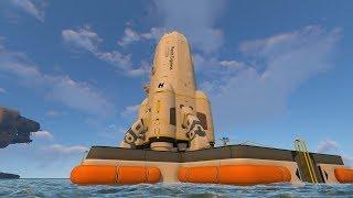 SUBNAUTICA ROCKET BUILD AND LAUNCH!