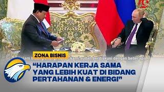 Harapan Kerja Sama Prabowo Bertemu Vladimir Putin di Istana Kremlin - [Zona Bisnis]