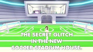 There's a SECRET GLITCH in the NEW SOCCER STADIUM in Adopt me!