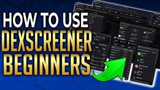 DEX Screener for Beginners Tutorial - How To Trade Memecoins PEPE BRETT and More..