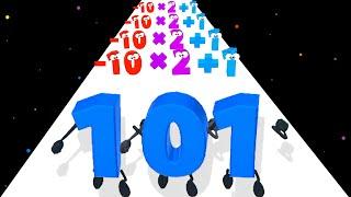 BRILLIANT NUMBER RUNNER 3D : Number Frenzy + Number Run ( New Version )