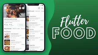 Food or Restaurant App - Main Page | Flutter