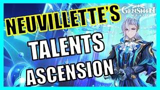 Neuvillette's Talents Ascension Materials Farm Guide - Genshin Impact