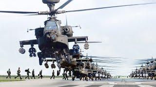 US Launches Massive Number of Feared AH-64s for Intense Aerial Mission