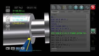 g75 grooving canned cycle with radius