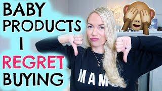 BABY PRODUCTS I REGRET BUYING  |  BABY PRODUCTS YOU DON'T NEED!  EMILY NORRIS
