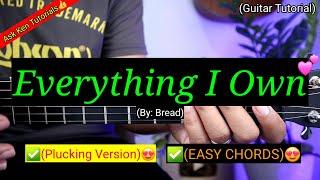 Everything I Own - Bread (EASY CHORDS) | Plucking Version | Guitar Tutorial