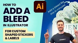 Designing for print: How to add bleed to your sticker or label in Adobe Illustrator