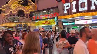 Las Vegas Fremont Street Experience July 5, 2024 exiting Circa