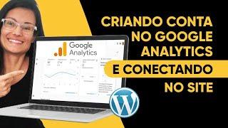 Criar conta no Google Analytics e conectar no site