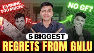 MY 5 BIGGEST Regrets from GNLU | CLAT 2025