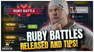 Ruby Battles Released and Tips!