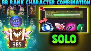 AFTER UPDATE BEST CHARACTER COMBINATION IN FREE FIRE | SOLO RANK PUSH CHARACTER SKILLS 2024 | RANKED