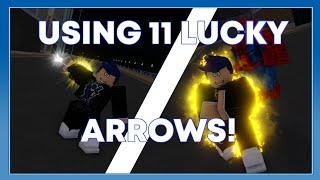 [YBA] Using 11 Lucky Arrows in the Stone Free Update!