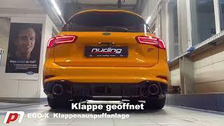 Nuding Performance - Focus ST MK4 EGO X Klappenauspuffanlage