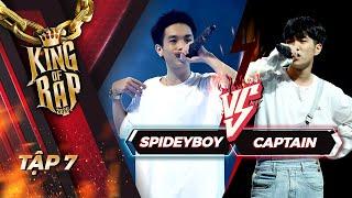 SPIDEYBOY - CAPTAIN: Một giây sơ sẩy, “Biển tình” cuốn Nhân Nhện đi xa  | KING OF RAP Tập 7