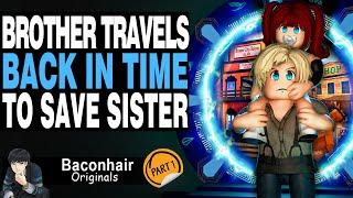 Brother Travels Back In Time to Save Little Sister, EP 1 | roblox brookhaven rp