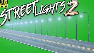 Street Lights 2 green screen effects 2K Ultra HD | Chroma Key | Green Screen | #mvstudio | VFX 2020