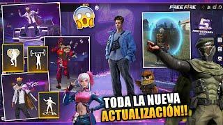 La NUEVA ACTUALIZACION de free fire y sus 18 NOVEDADES