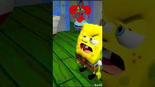 SpongeBobs BULLY  #garrysmod #animation  #spongebob #bully #bubblebass #crazy #raygun #shorts