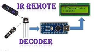 IR Remote decoder Using Arduino