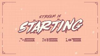 Lofi Stream Overlays for Streamers || Clean Twitch Overlay Pack Template