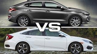 2019 Hyundai i30 Fastback vs 2018 Honda Civic