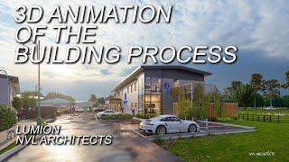 Building Process | Enhance Dental Clinic | Architecture Design | 3d Visualization | NVL ARCHITECTS