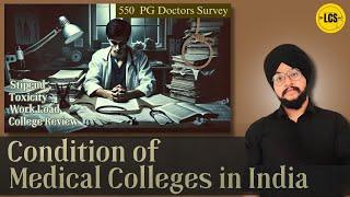 Medical Colleges Review | Survey Report Of 550+ Doctors | Stipend | Review | Workload | Toxicity 