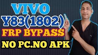 VIVO Y83(1802) FRP BYPASS Y83 (1802) GOOGLE ACCOUNT REMOVE DONE NO PC.NO APK WORK WITH ALL VIVO MTK