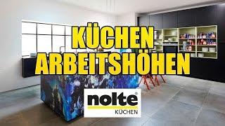 Nolte Küchen - Arbeitshöhen