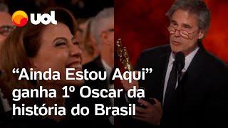 Ainda Estou Aqui vence primeiro Oscar para o Brasil, veja vídeo com discurso de Walter Salles