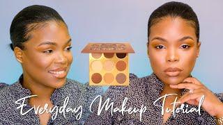 EVERYDAY MAKEUP TUTORIAL USING JUVIA’S PLACE WARRIOR PALETTE (WOC friendly) | The Tessa Stewart