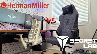 The TITAN Of All Gaming Chairs | Secretlab Titan vs Herman Miller Embody vs Steelcase Leap V2 Review