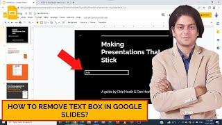 How to remove text box in google slides?