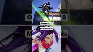 Marvel Rivals vs Overwatch 2 #marvelrivals #marvelrivalsshorts #overwatch2 #youtubeshorts