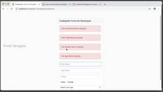 How to Display the Form Values after Failed Form Submission in CodeIgniter