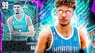 Invincible Lamelo Ball Is A Top Point Guard In 2K23 MyTeam.