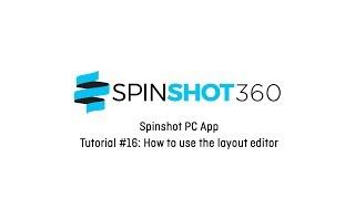 Tutorial 16 How to use the layout editor