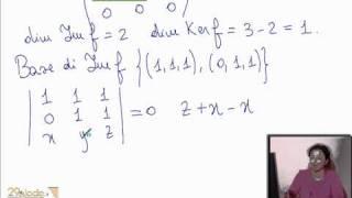 Lezioni Algebra lineare e Geometria - Esercizi applicazioni lineari