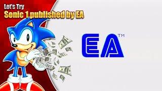 This Sonic ROM Hack is INFESTED WITH ADS! - Let's Try Sonic 1 EA Edition