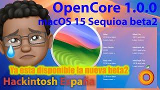 Hackintosh España. macOS 15 Sequioa beta2