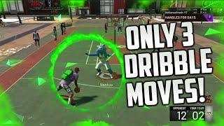 HOW TO ISO IN NBA 2K20 WITH ONLY 3 DRIBBLE MOVES!