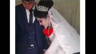 The angry groom slapped the bride.