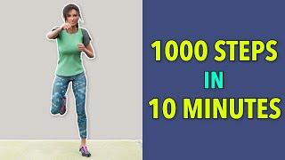 1000 Steps Fast Walk: 10-Minute Walking Workout