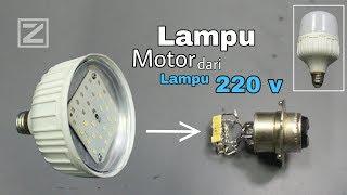 Ide kreatif dari lampu bekas | berguna | bikin lampu motor