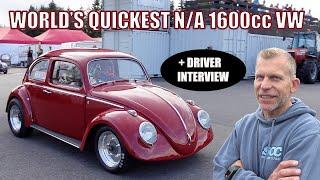 THE QUICKEST N/A 1600cc VW BEETLE IN THE WORLD - 193 BHP