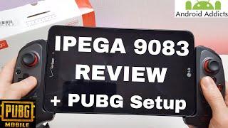 IPEGA 9083s Android Controller Setup and Review PUBG Gameplay